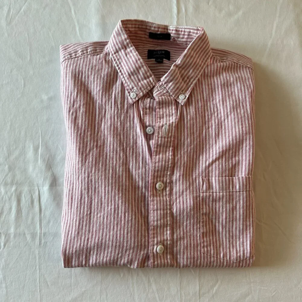 JCrew Short Sleeve Button Down